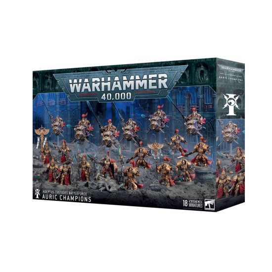 ADEPTUS CUSTODES BATTLEFORCE: AURIC CHAMPIONS
